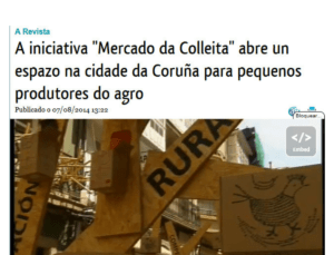 Pazo de Vilane en la TV de Galicia