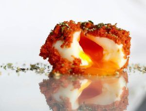 Cocineros gallegos y huevos
