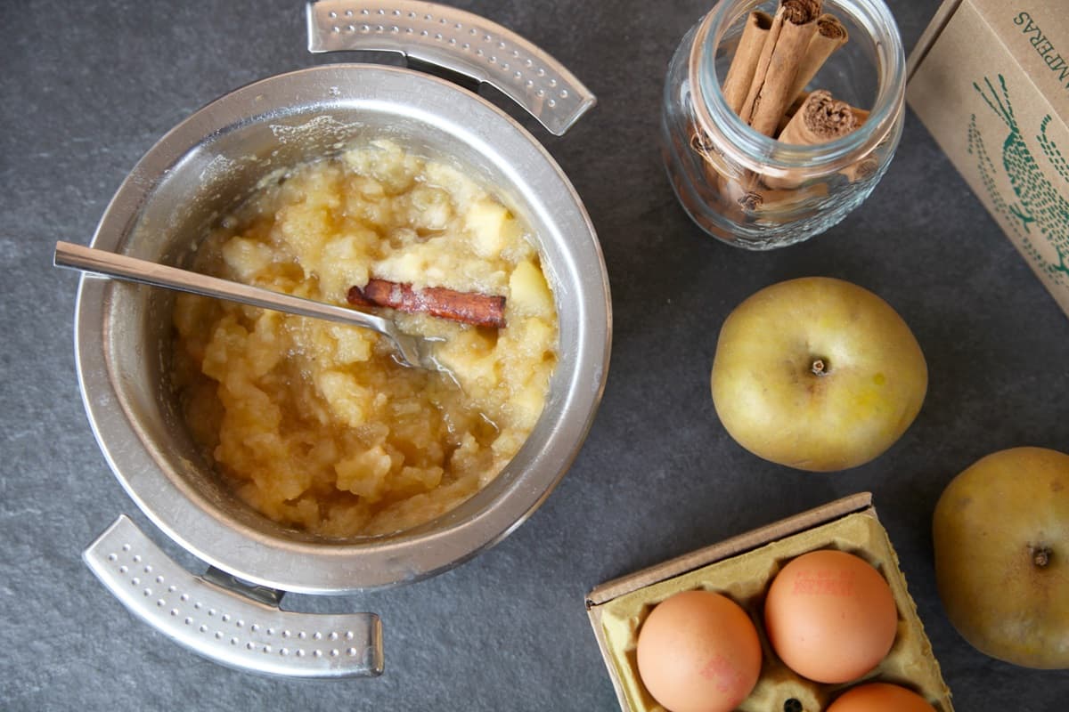 Ingredientes tarta de manzana