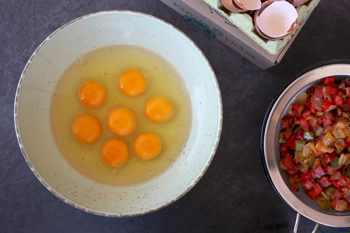 Huevos Pazo de Vilane para tortilla paisana