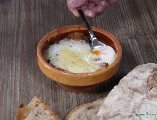 Sopa de cebolla con huevo