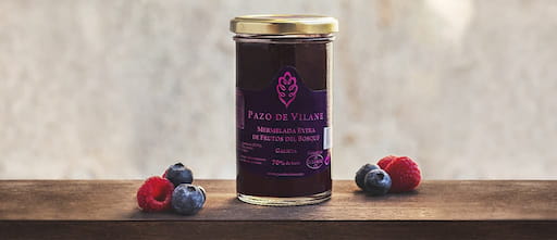 Handmade Wild Fruits jam from Pazo de Vilane