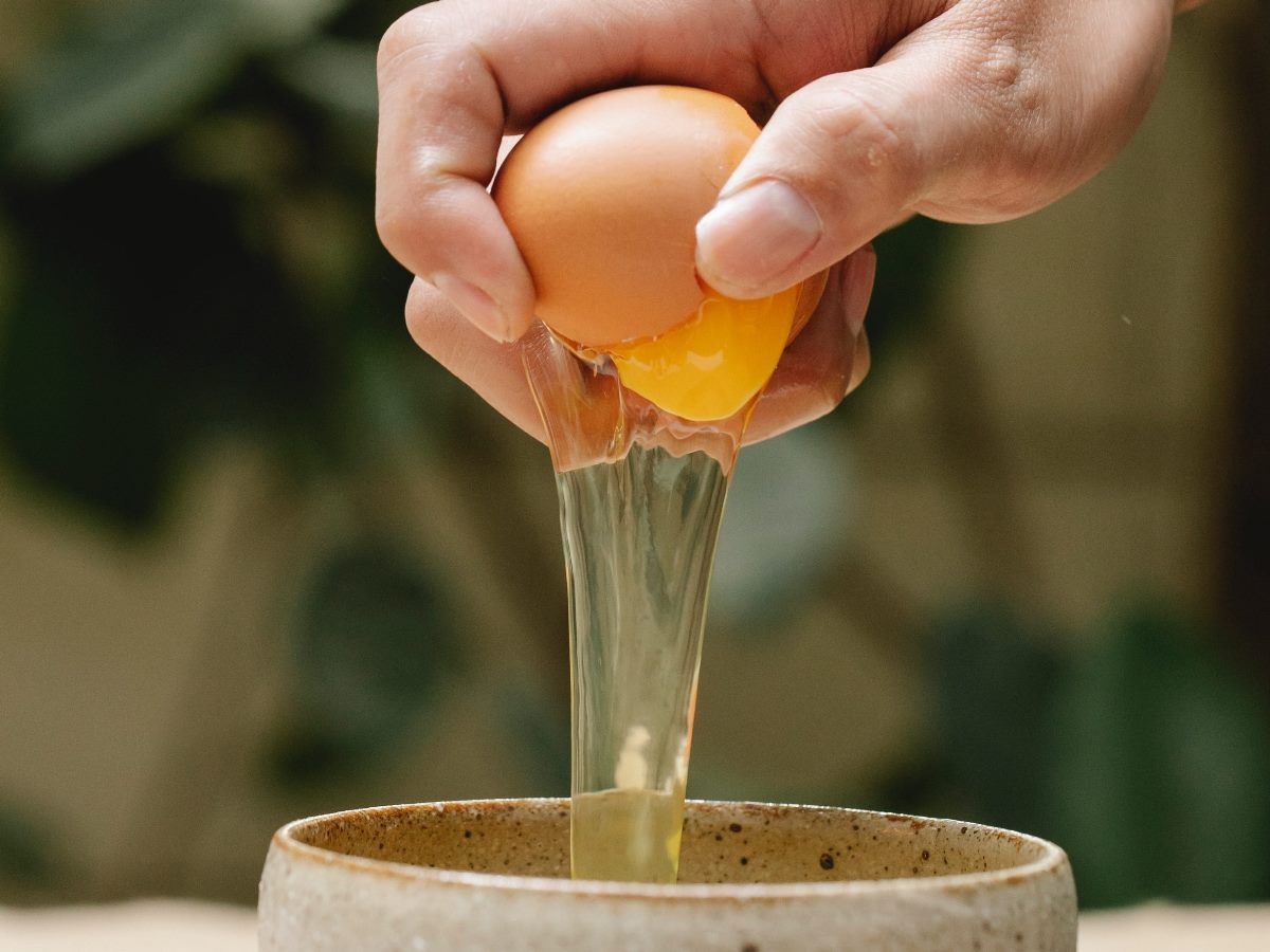 Cascando huevo campero