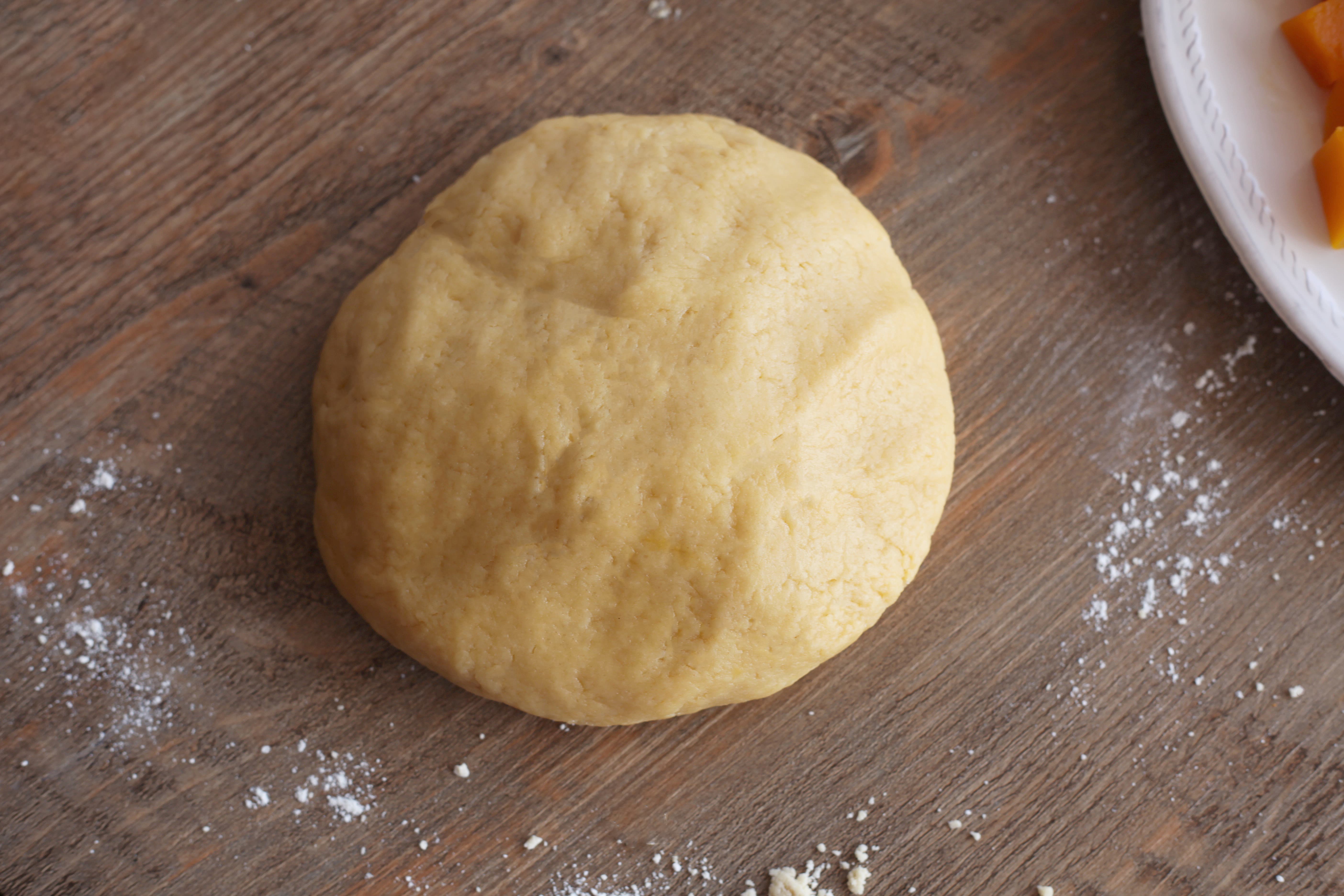 Masa tarta de calabaza