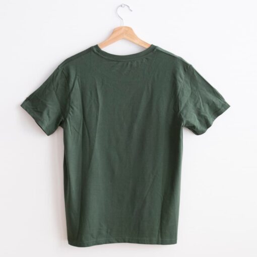 Camiseta verde algodón orgánico Pazo de Vilane