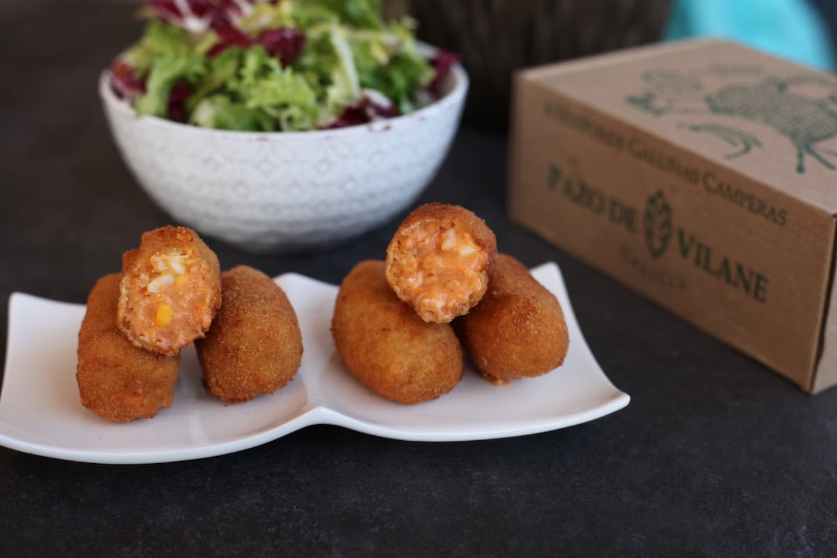 Croquetas de gambas