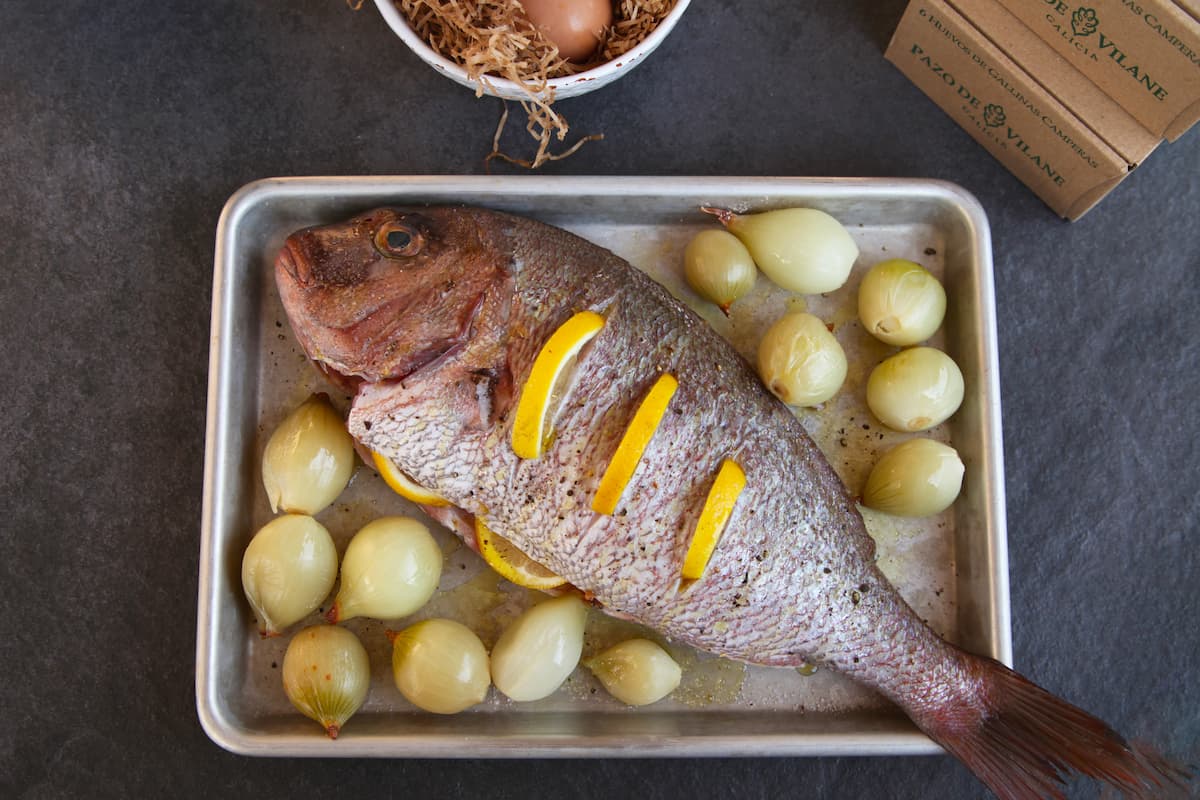 Pescado con patatas