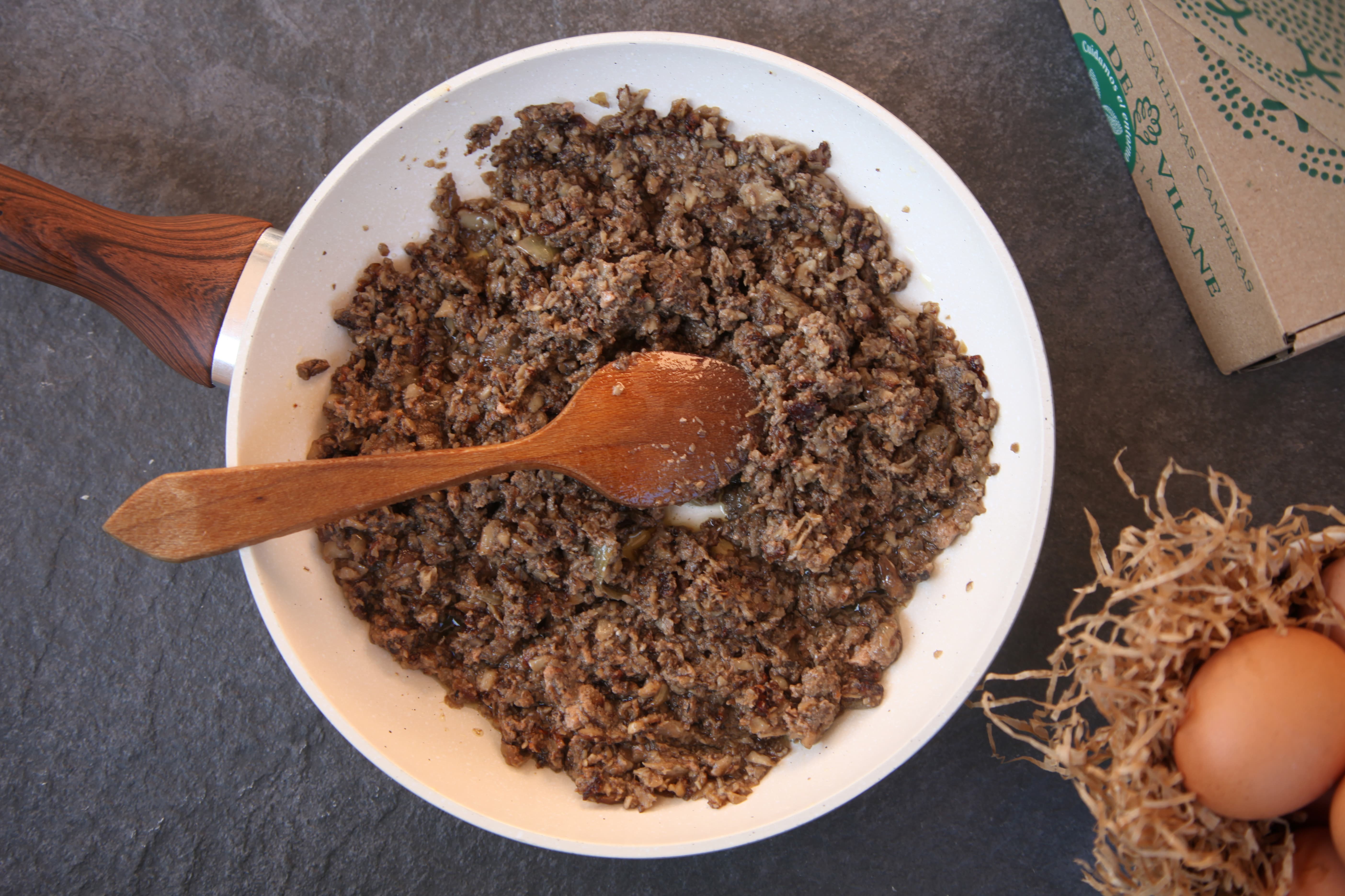 Relleno de carne solomillo