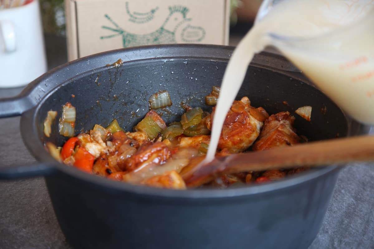 Verduras con caldo