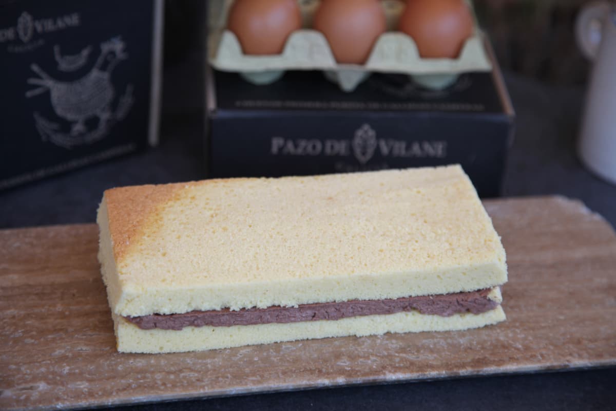 montaje de la tarta de san marcos